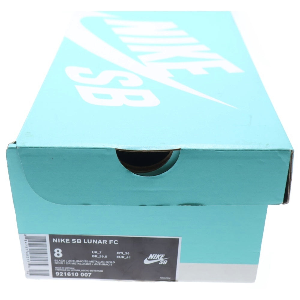 FTC(エフシーティー) × Nike SB Lunar FC Classic ナイキ ルナー クラシック US8/26cm ブラック 921610-007