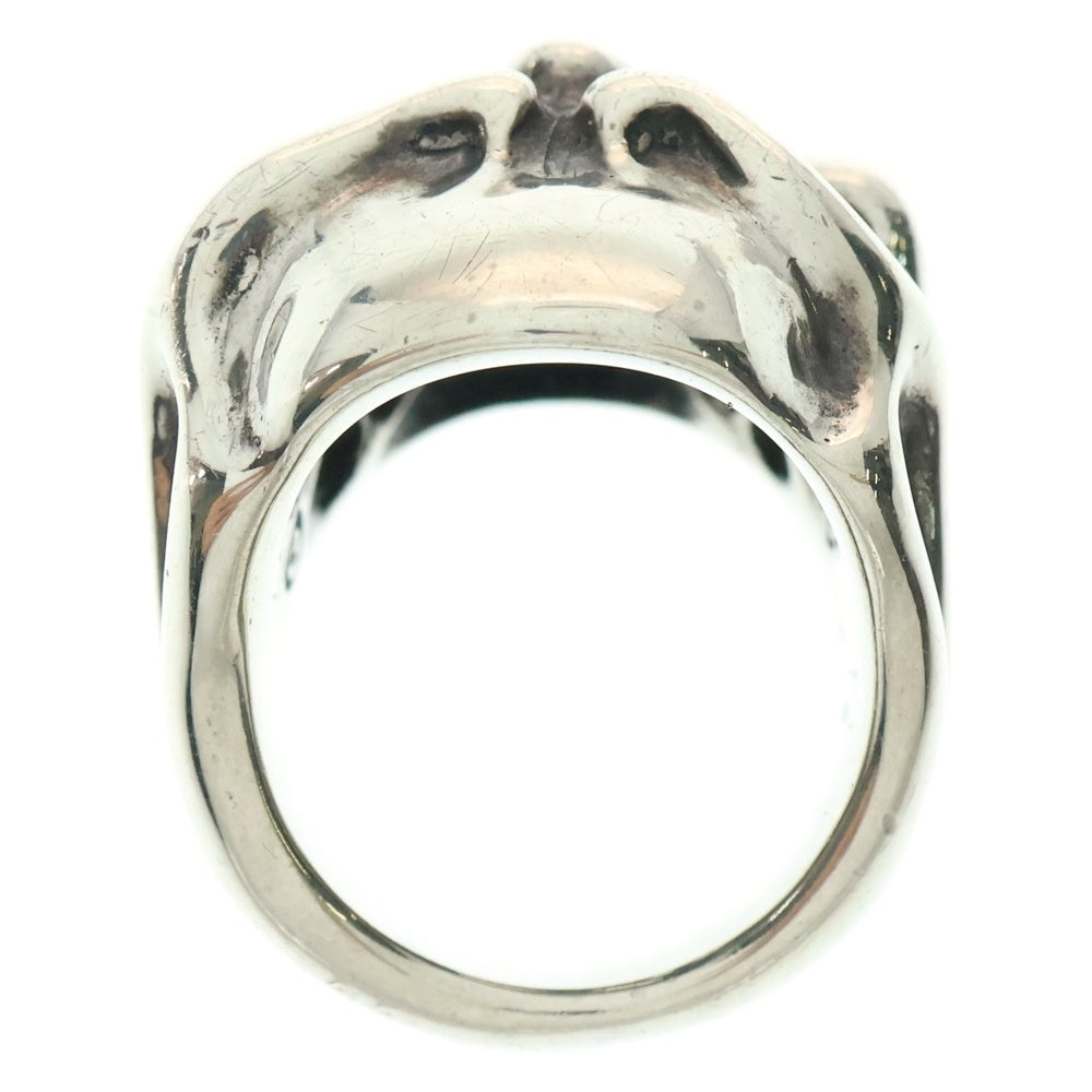 Travis Walker(トラヴィスワーカー) CHOMPS SKULL RING チョンプス スカル リング シルバー