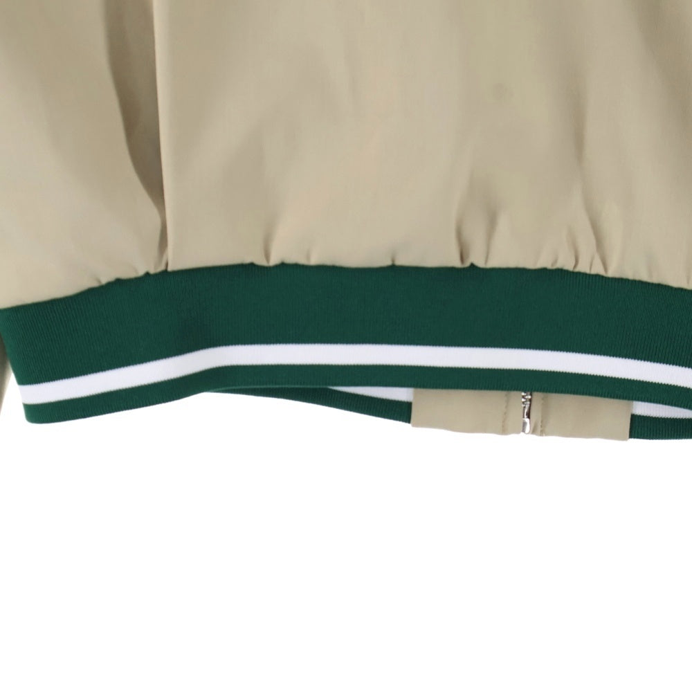 ZARA(ザラ) ジップアップ コントラストテープジャケット ベージュ