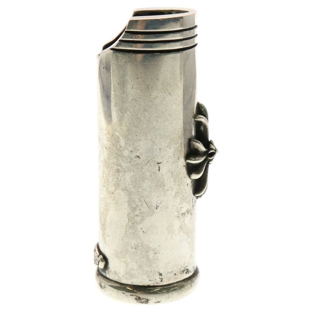 CHROME HEARTS(クロムハーツ) CYLINDER TABLE LIGHTER CASE ダブルCHプラス シリンダーテーブル 卓上 ライターケース シルバー