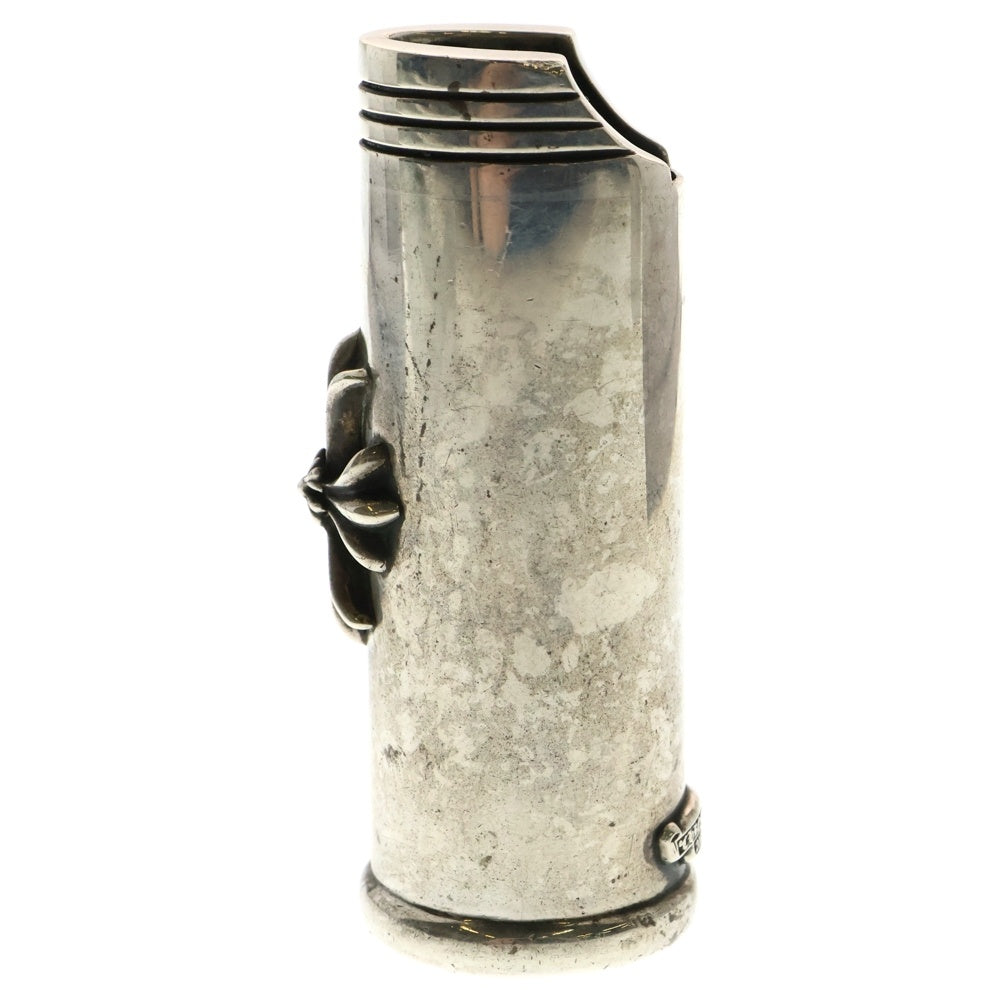 CHROME HEARTS(クロムハーツ) CYLINDER TABLE LIGHTER CASE ダブルCHプラス シリンダーテーブル 卓上 ライターケース シルバー