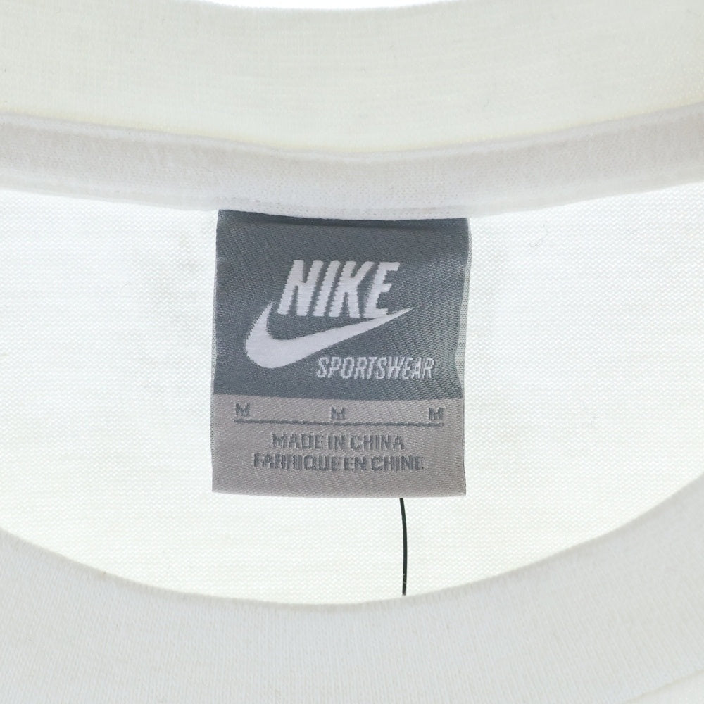 NIKE(ナイキ) 2010 BULLDOG SPORT WEAR TEE ブルドッグ 両面プリント クルーネック 半袖Tシャツ カットソー ホワイト 416819-100