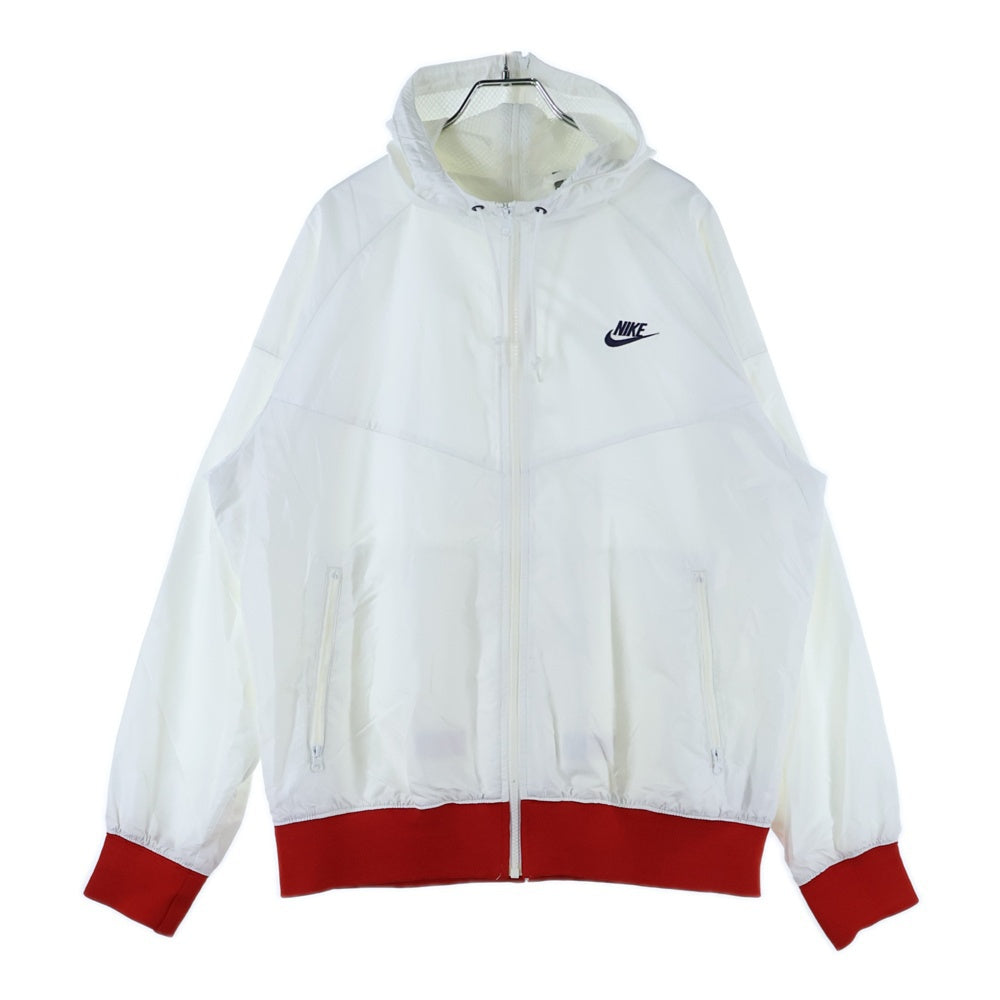 NIKE(ナイキ) 2008 WINDRUNNER ウィンドランナー スタープリント 裏地メッシュ ナイロンジャケット ホワイト 274716-100