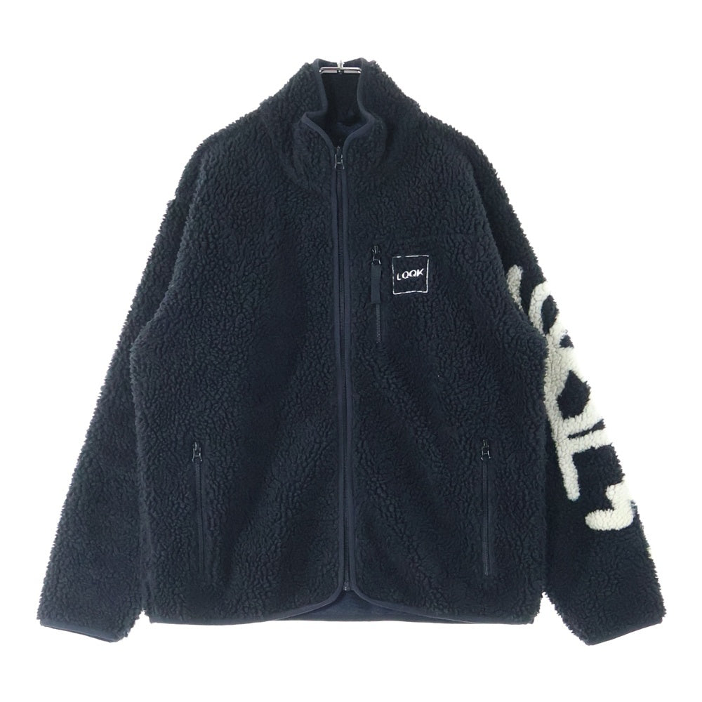 LQQK STUDIO(ルックスタジオ) Kokopeli Jacket ココペリ フリースボア ジャケット ブルゾン ブラック