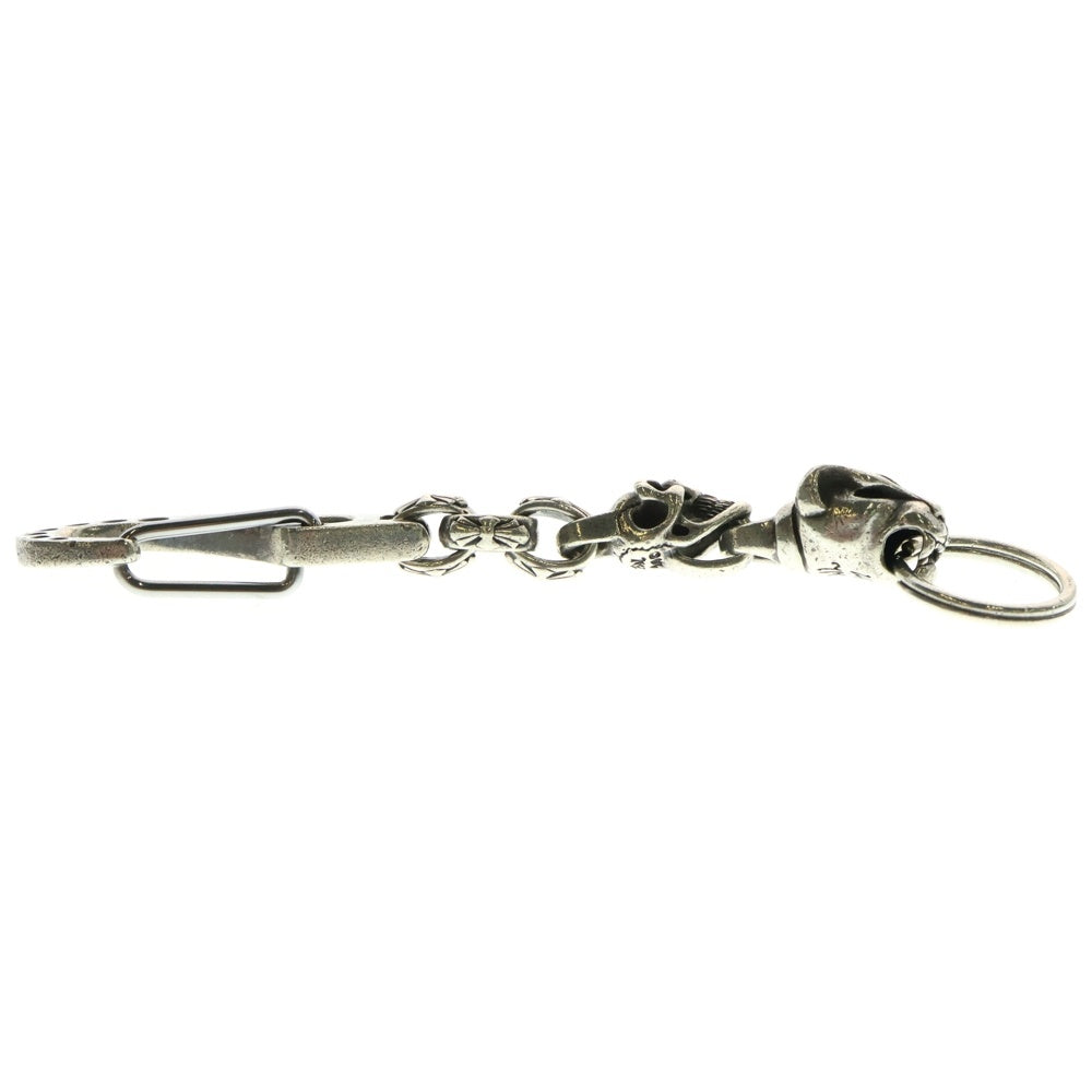 Bill Wall Leather/BWL(ビルウォールレザー) 2000 Clip Keychain With Panther パンサー クロスリンク グッドラックスカル 2000 クリップ キーチェーン カスタム シルバー
