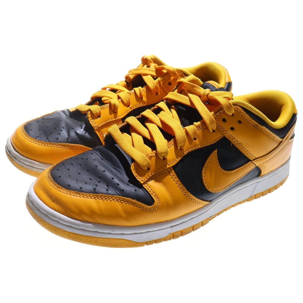 NIKE(ナイキ) DUNK LOW RETRO CHAMPIONSHIP GOLDROD ダンクロー レトロ チャンピオンシップゴールド ローカットスニーカー ブラック/イエロー US9/27cm DD1391-004