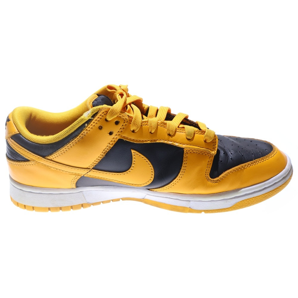 NIKE(ナイキ) DUNK LOW RETRO CHAMPIONSHIP GOLDROD ダンクロー レトロ チャンピオンシップゴールド ローカットスニーカー ブラック/イエロー US9/27cm DD1391-004