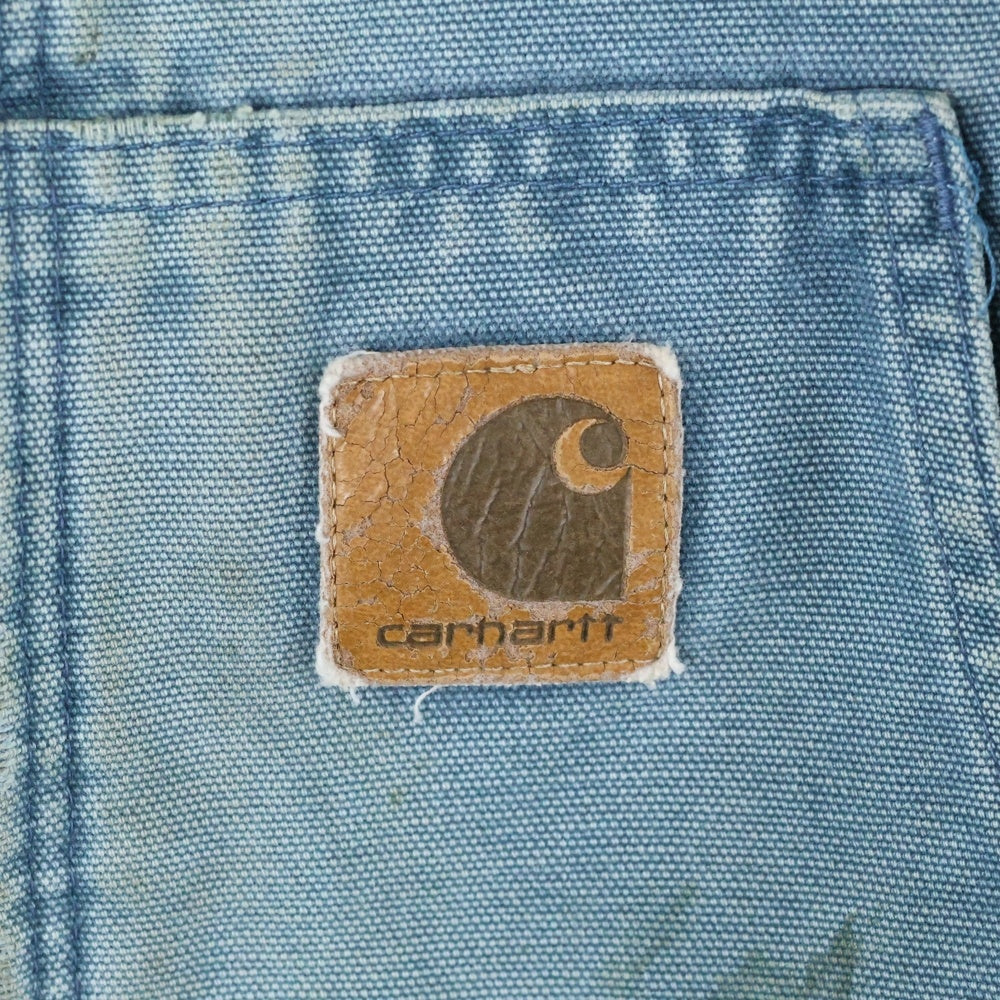 CARHARTT(カーハート) 80s Duck Active Jacket 星タグ ダック アクティブジャケット フーディー インディゴ JQ296