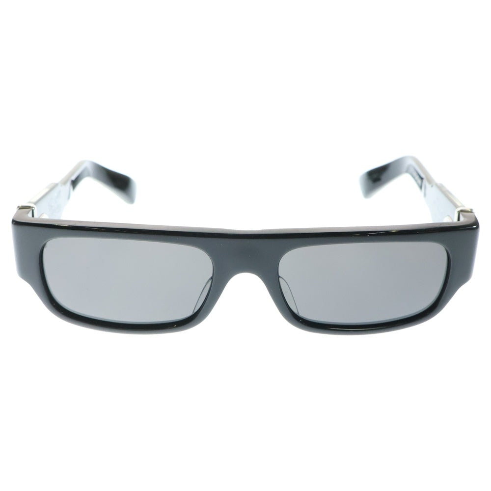 CHROME HEARTS(クロムハーツ) TRYVAGAGAIN CHプラス フレーム ウェリントンサングラス アイウェア 眼鏡 ブラック/シルバー
