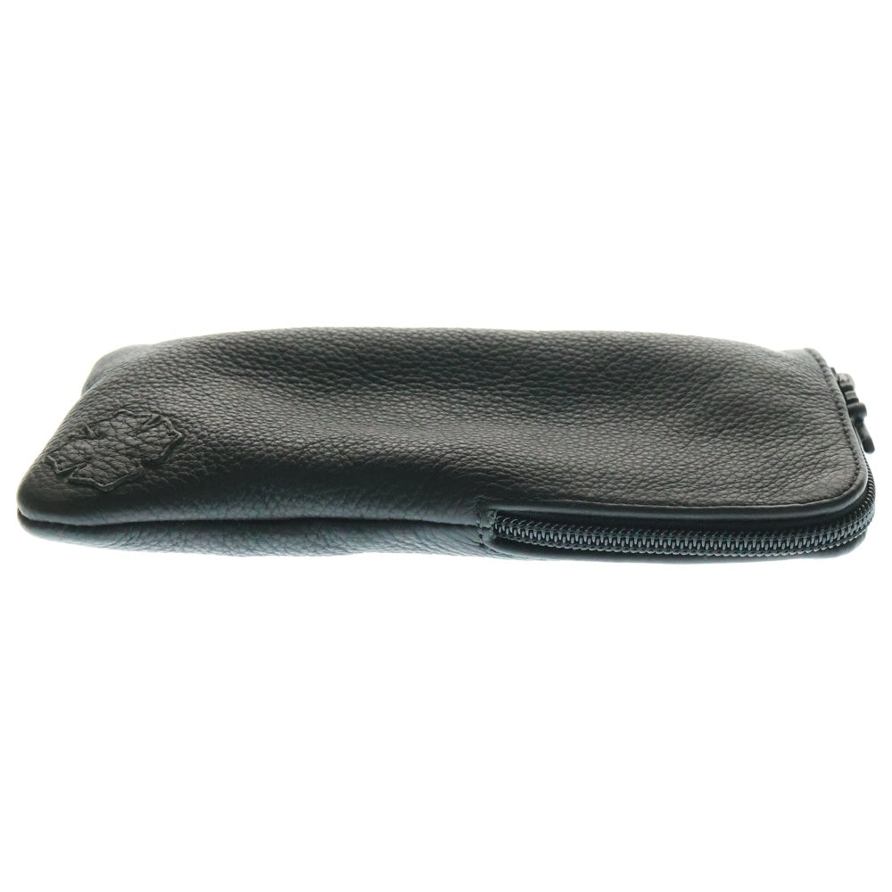 CHROME HEARTS(クロムハーツ) CASE アイウェアケース 眼鏡ケース レザー ブラック