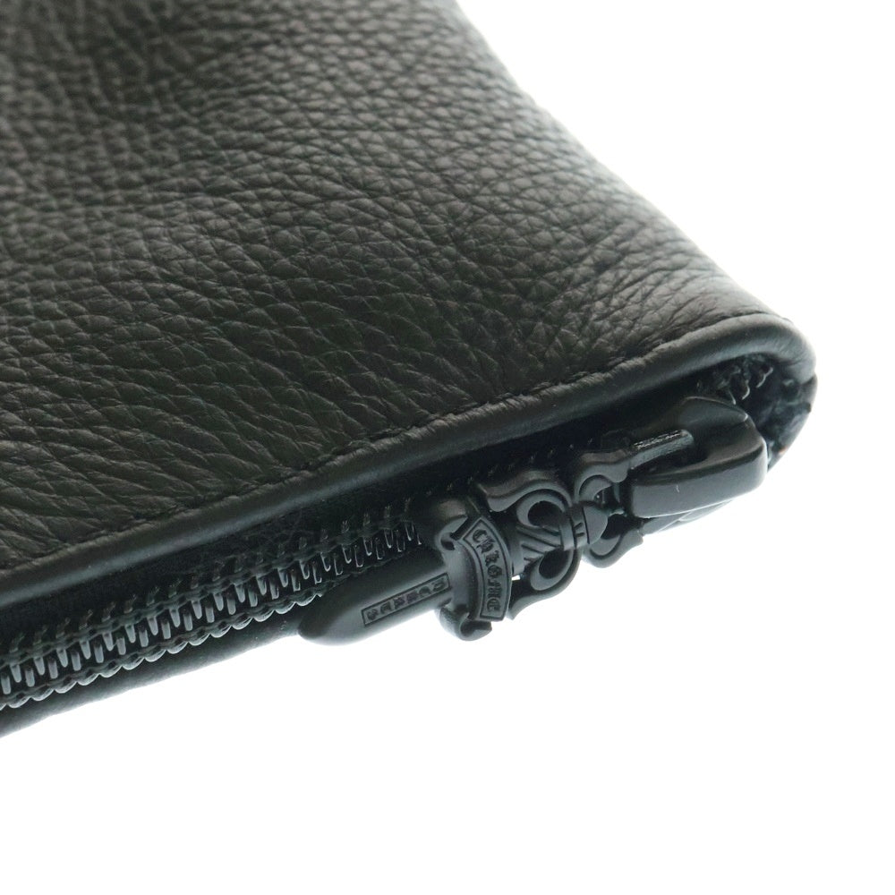 CHROME HEARTS(クロムハーツ) CASE アイウェアケース 眼鏡ケース レザー ブラック