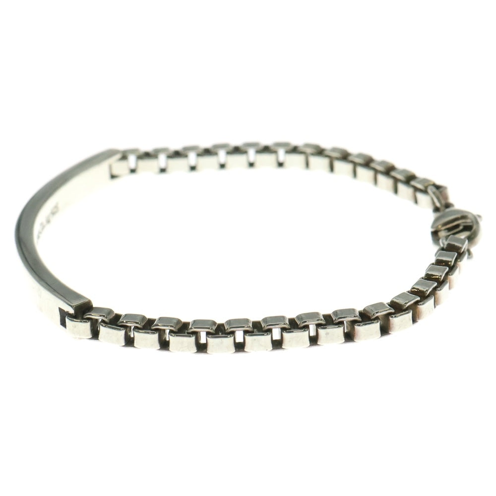 TIFFANY&Co(ティファニー) ベネチアンリンク IDブレスレット シルバー