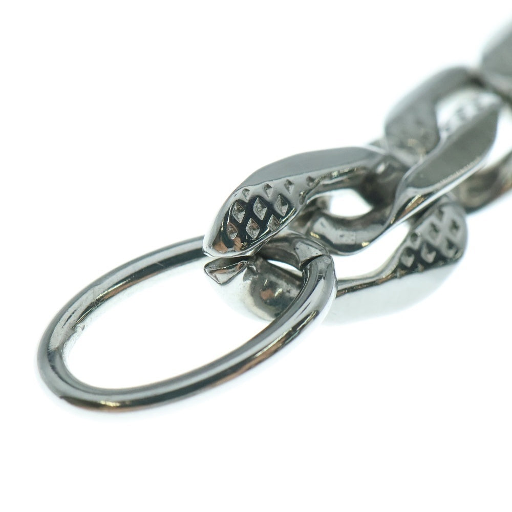 DIESEL(ディーゼル) STEEL NECKLACE Dロゴ ネックレス シルバー/ゴールド DX1343