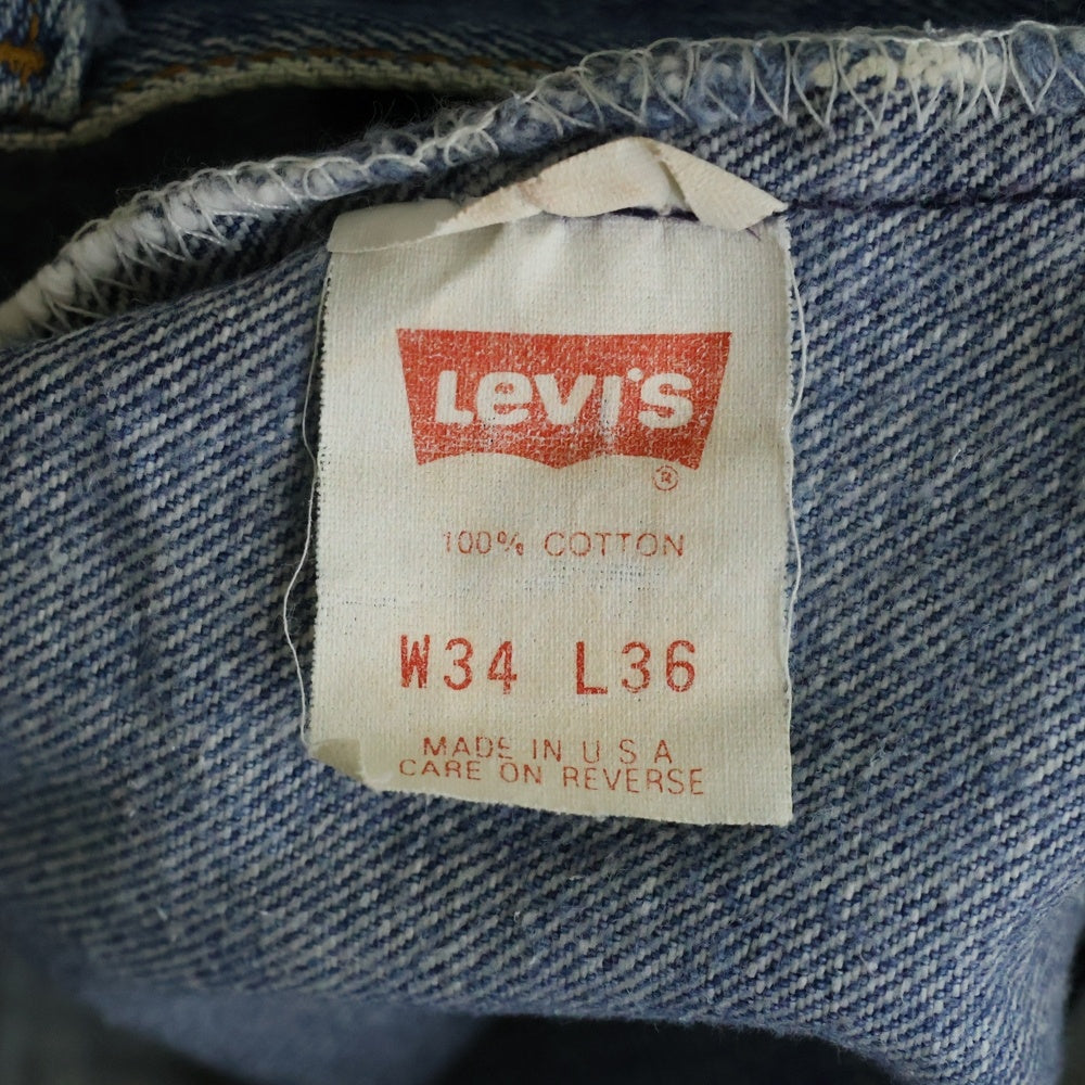 Levi's(リーバイス) 90's 501xx ボタン裏刻印524 USA製 デニムパンツ インディゴ