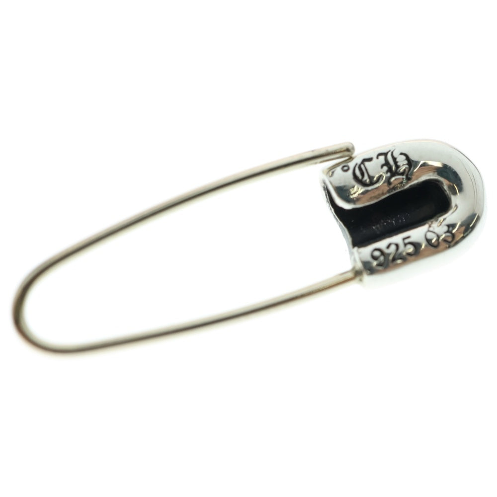 CHROME HEARTS(クロムハーツ) SAFETY PIN CH PLS L セーフティピン CHプラスピアス シルバー