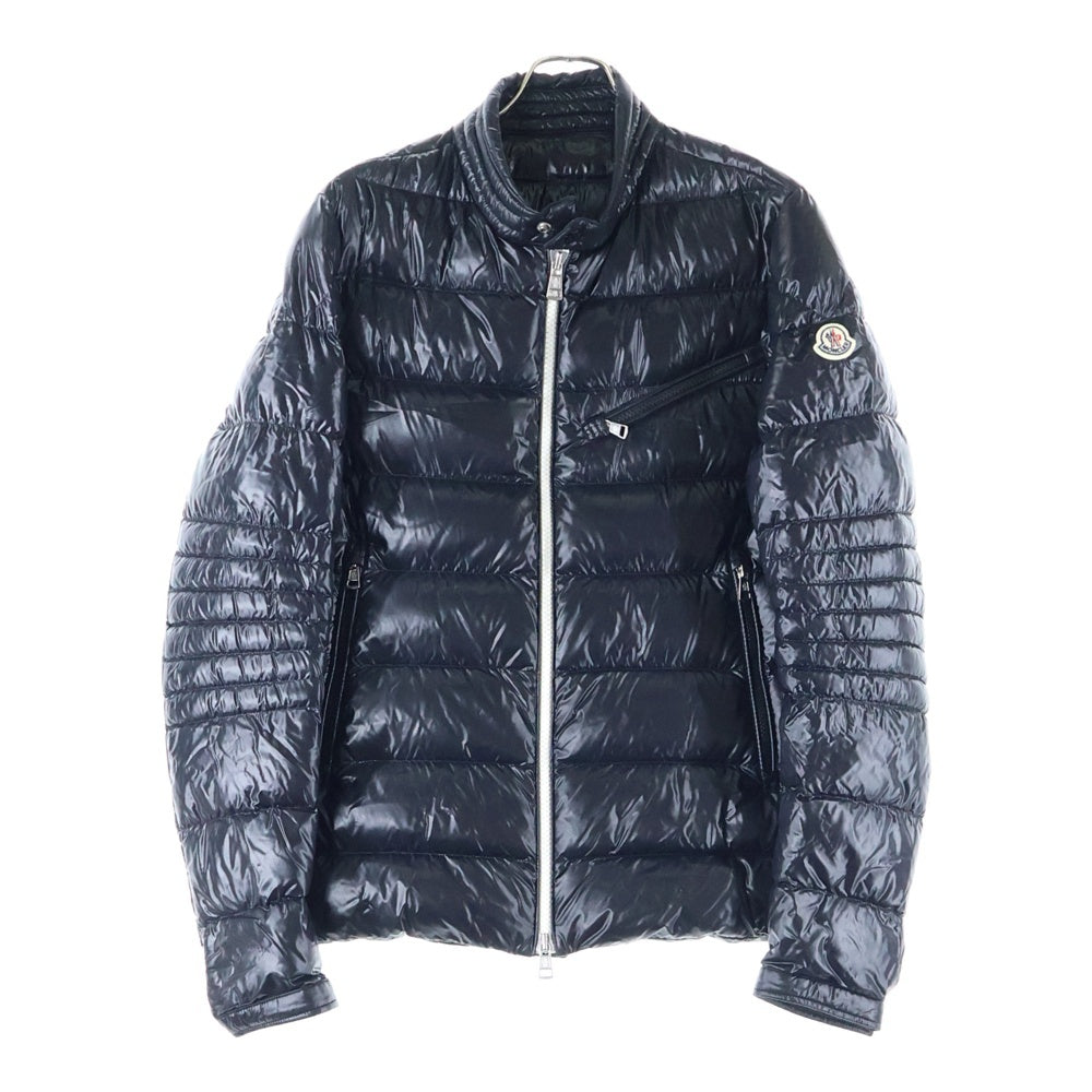 MONCLER(モンクレール) 22AW BERRIAT ベリア ライダース ダウンジャケット ブラック H20911A00221 68950