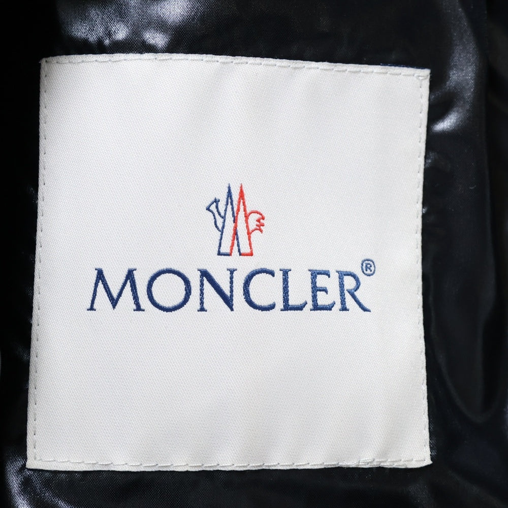 MONCLER(モンクレール) 22AW BERRIAT ベリア ライダース ダウンジャケット ブラック H20911A00221 68950