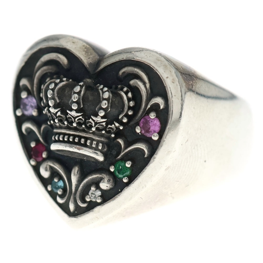 Justin Davis(ジャスティンデイヴィス) REGARDLY RING ハートリング ジルコニア シルバー SRJ573