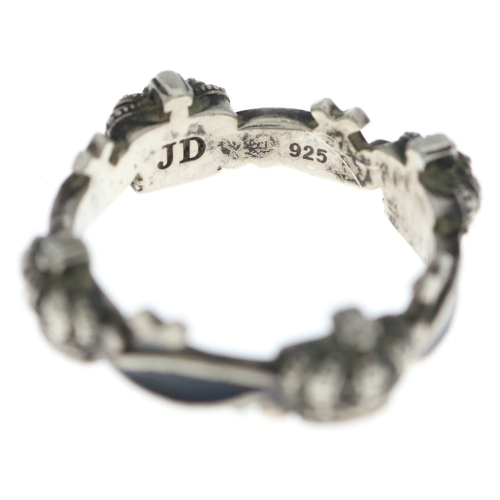 Justin Davis(ジャスティンデイヴィス) IMMACULATE CROSS クラウン リング シルバー SRJ832