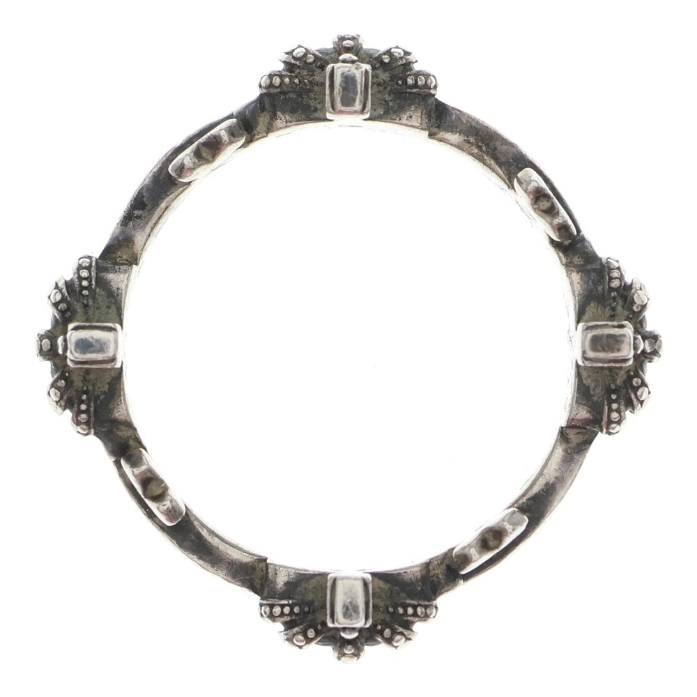 Justin Davis(ジャスティンデイヴィス) IMMACULATE CROSS クラウン リング シルバー SRJ832