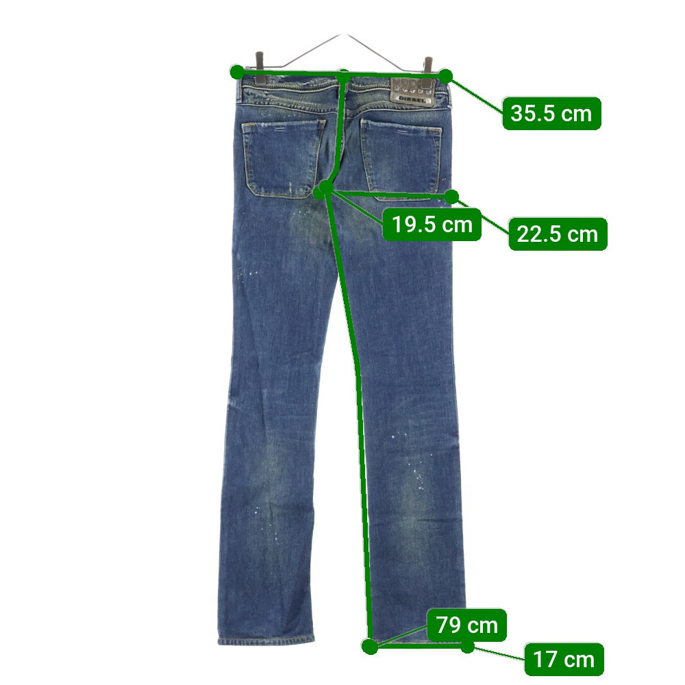 DIESEL(ディーゼル) LOWKY WASH 008SI STRETCH デニムパンツ インディゴ レディース