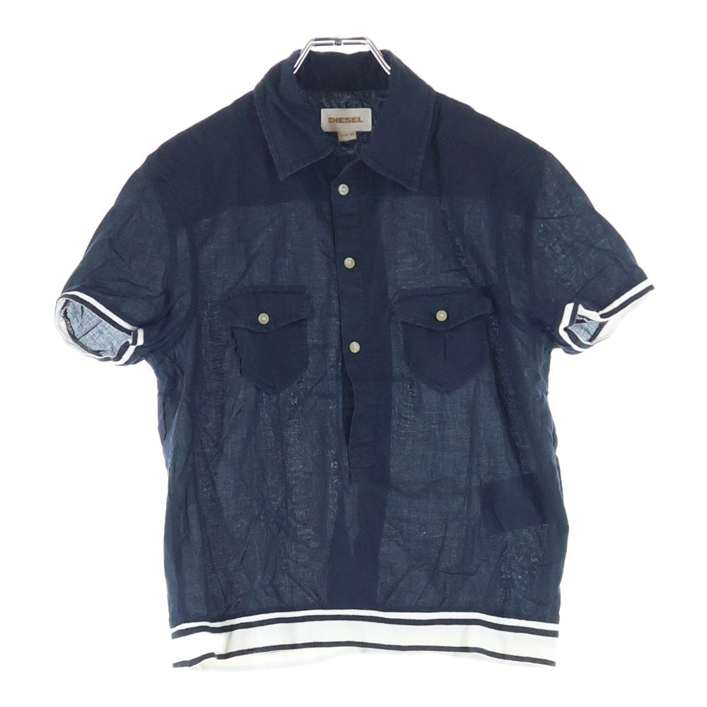 DIESEL(ディーゼル) 半袖シャツカットソー ブラック