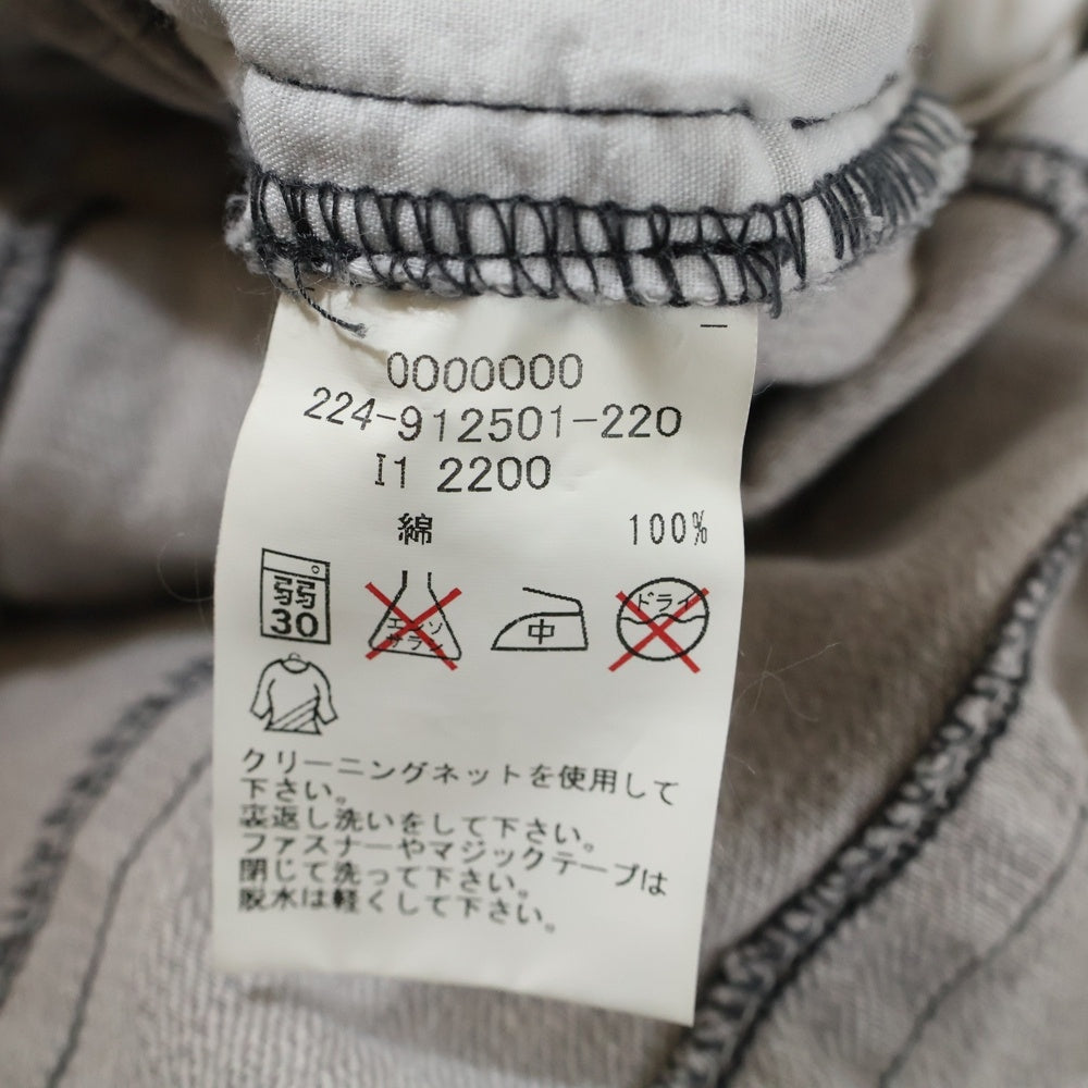 NO BRAND(ノーブランド) フード付き オールインワン グレー