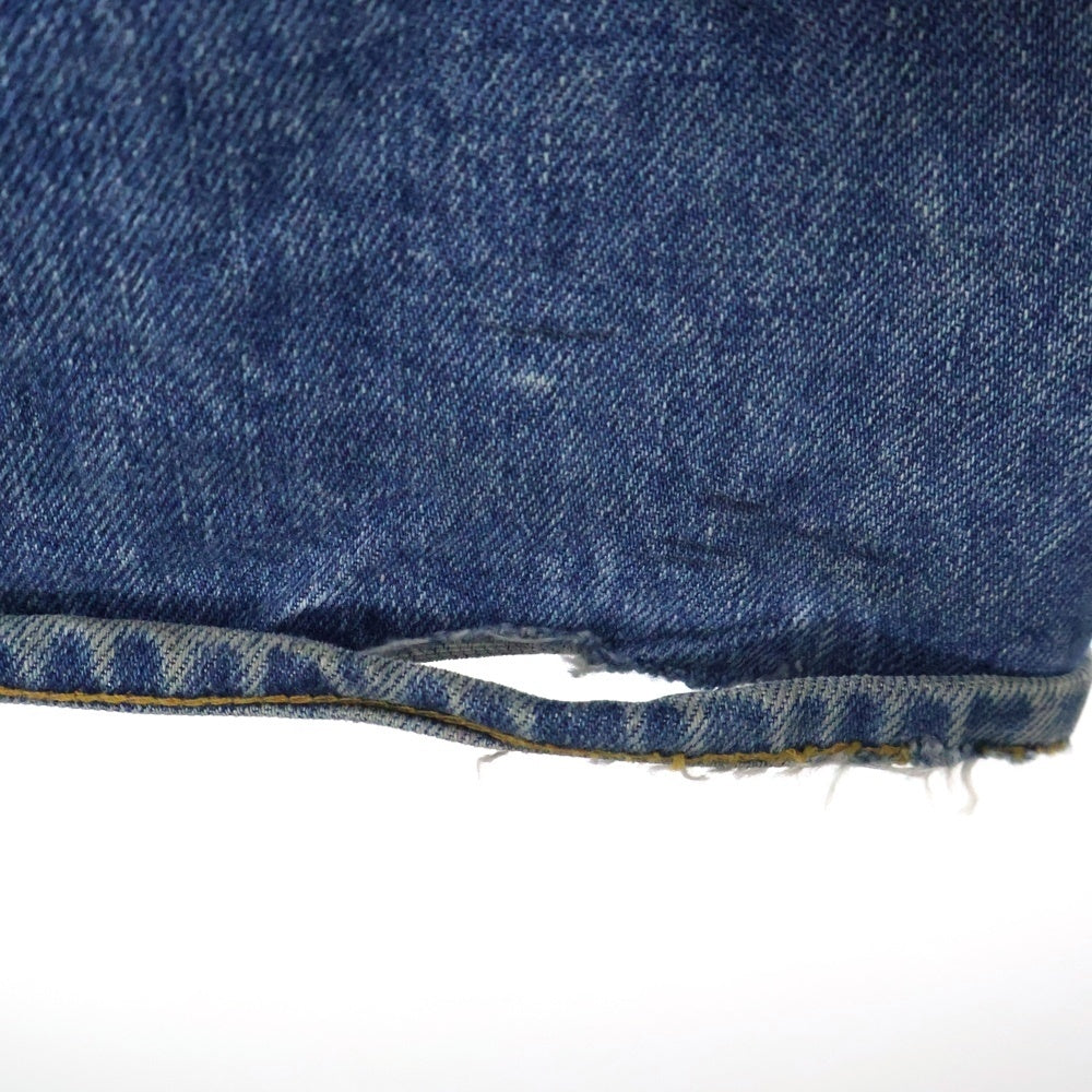 MASU(エムエーエスユー) 24SS MASUBOYS BAGGY JEANS KEYHOLDER キーホルダーペイント バギージーンズ デニムパンツ インディゴ MBSS-PT0324L
