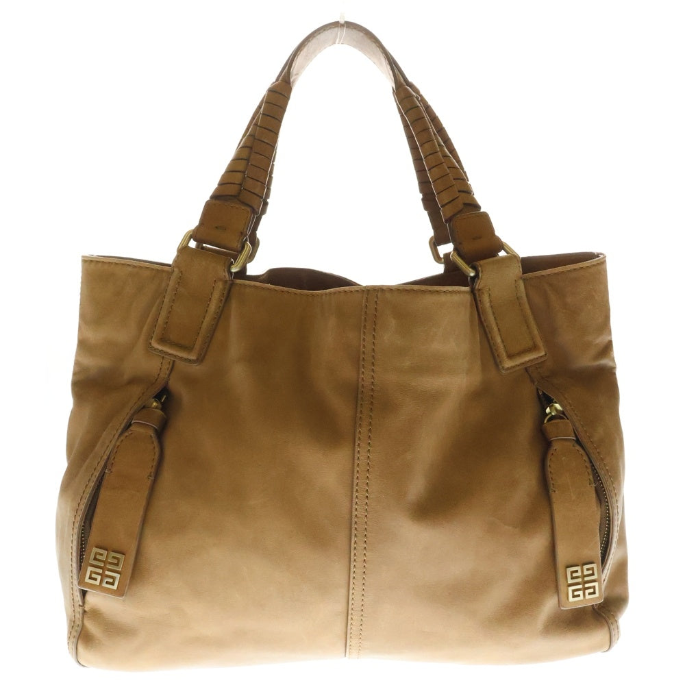GIVENCHY(ジバンシィ) レザー ワンショルダー トートバッグ ハンドバッグ ブラウン ST0069