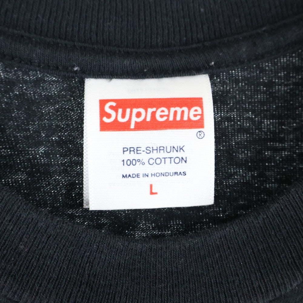 SUPREME(シュプリーム) 24AW Satan Tee サタン バッグプリント 半袖Tシャツ カットソー ブラック
