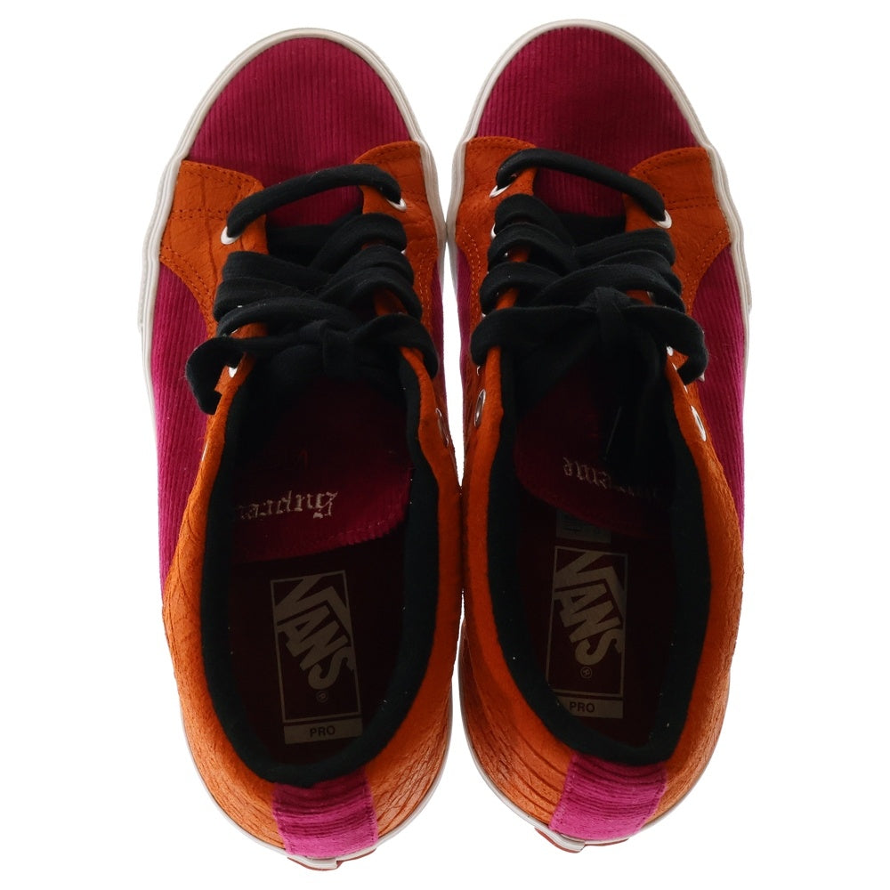 SUPREME(シュプリーム) × VANS Lampin Pro Rust Croc Suede バンズ ランピン プロ ラスト クロコ スエード ローカットスニーカー オレンジ/ピンク US10/28cm VN0A38JOPUJ