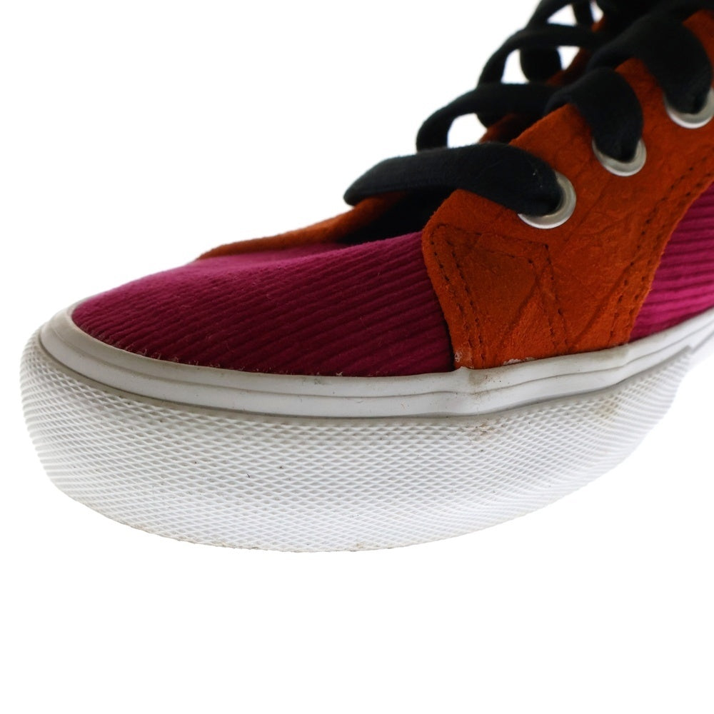 SUPREME(シュプリーム) × VANS Lampin Pro Rust Croc Suede バンズ ランピン プロ ラスト クロコ スエード ローカットスニーカー オレンジ/ピンク US10/28cm VN0A38JOPUJ