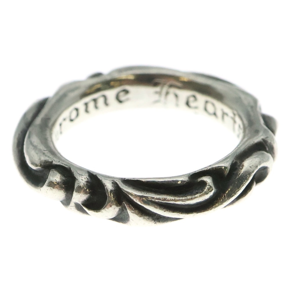 CHROME HEARTS(クロムハーツ) SCRL BAND スクロールバンド リング シルバー BCA351