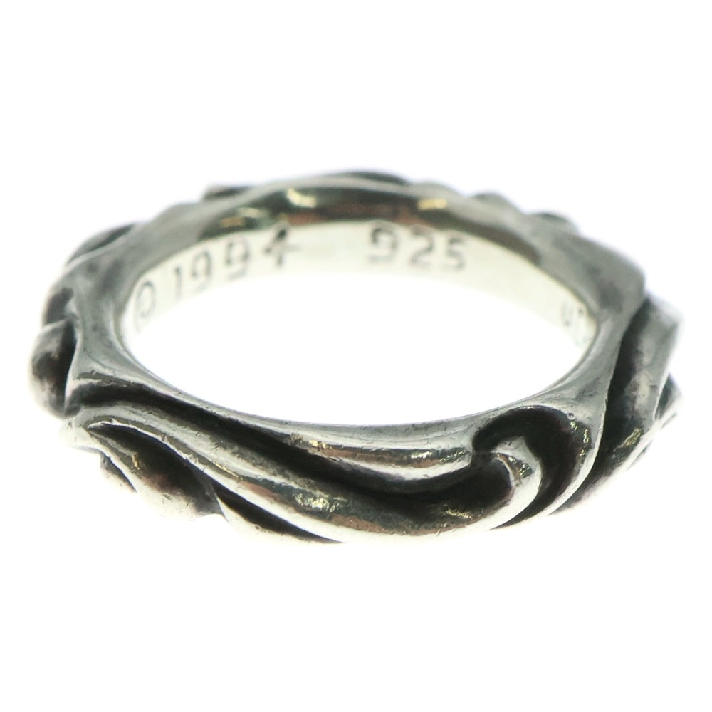CHROME HEARTS(クロムハーツ) SCRL BAND スクロールバンド リング シルバー BCA351