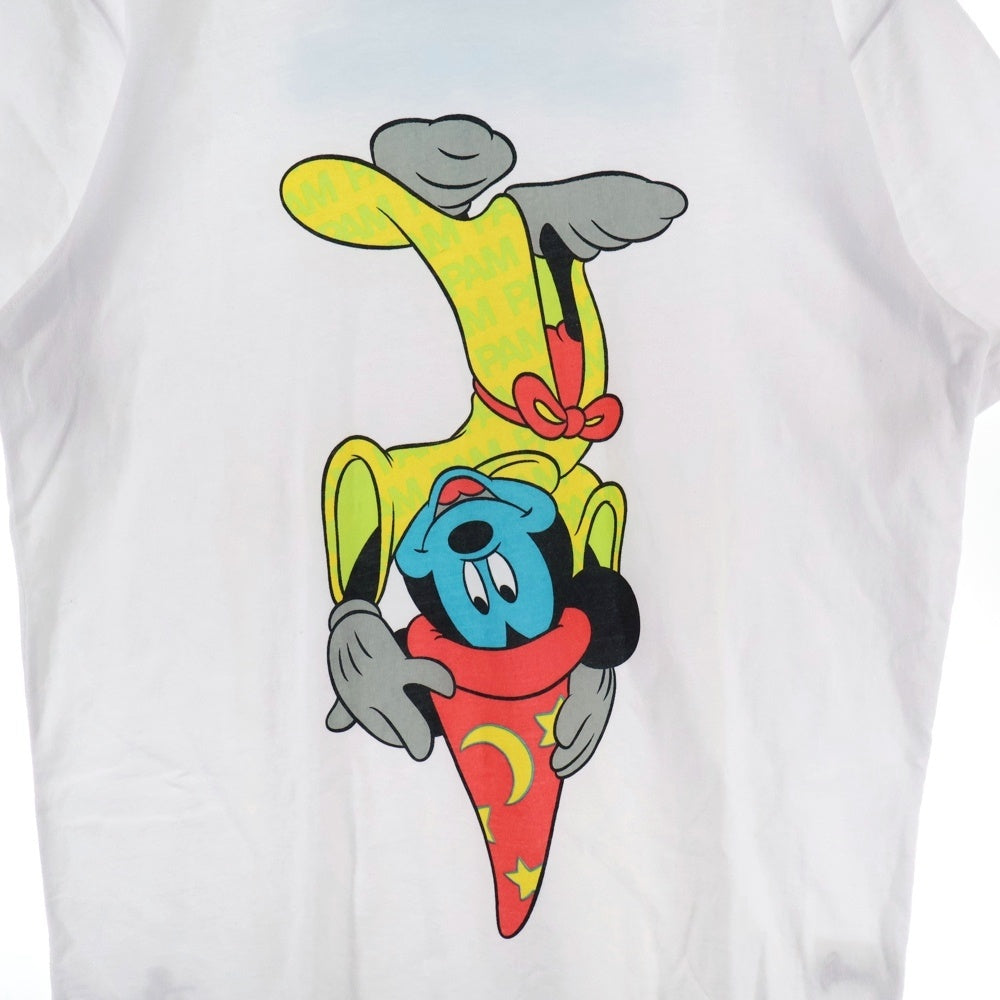 VINTAGE(ヴィンテージ) 00s × CLOT DISNEY MICKEY MOUSE MAGIC HAPPENS TEE クロット 上海限定 ミッキーマウス マジックハプンズ クルーネック 半袖Tシャツ カットソー ホワイト