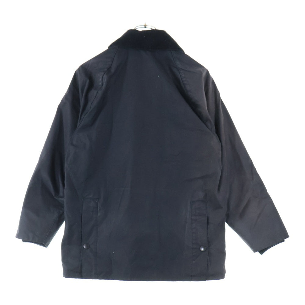 Barbour(バブアー) BEDALE WAX JACKET ビデイル 裏地チェック オイルド ジャケット ブルゾン ブラック MWX0018BK9134