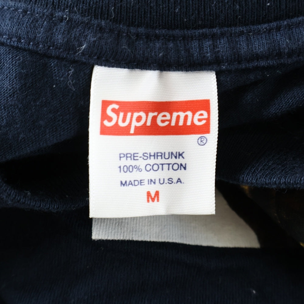 SUPREME(シュプリーム) 20AW Pharoah Sanders Tee ファラオ サンダース フォトプリント クルーネック 半袖Tシャツ カットソー ブラック