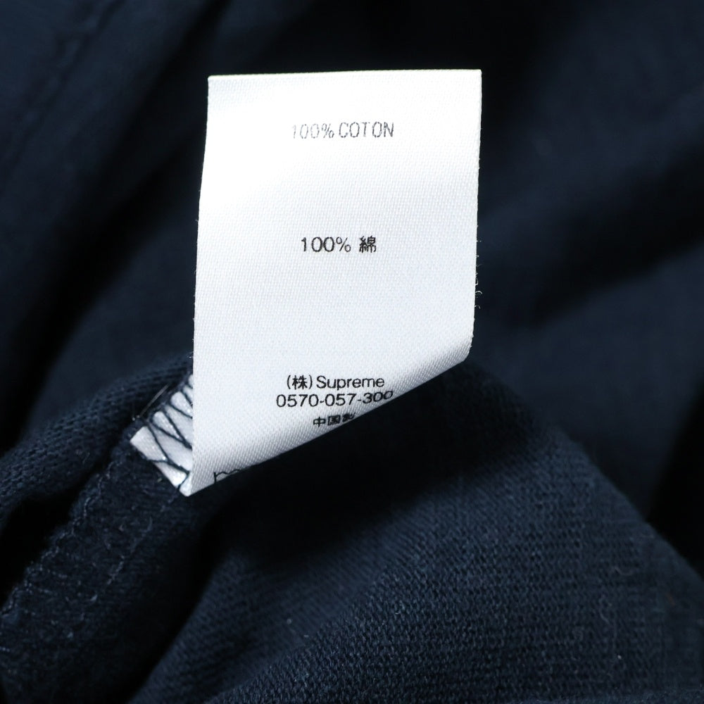 SUPREME(シュプリーム) 19AW DRAMA Tee フロントロゴ半袖Tシャツカットソー ネイビー