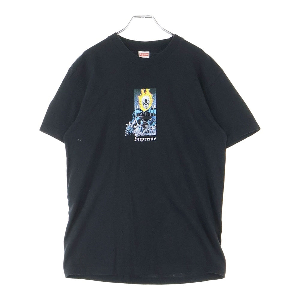 SUPREME(シュプリーム) 19SS Ghost Rider Tee ゴーストライダー フロントプリント 半袖Tシャツ カットソー ブラック