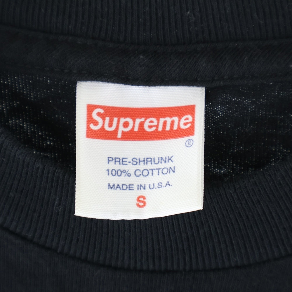 SUPREME(シュプリーム) 19SS Ghost Rider Tee ゴーストライダー フロントプリント 半袖Tシャツ カットソー ブラック