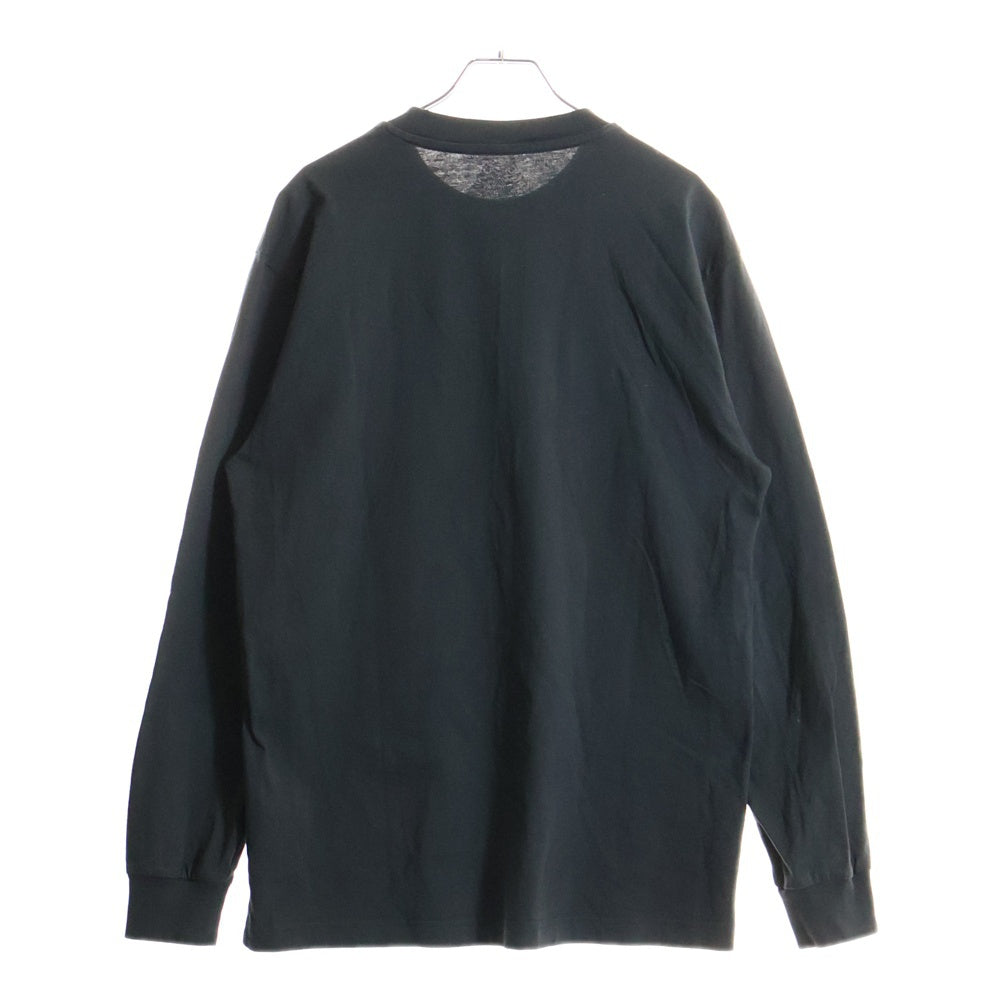 Palace Skateboards(パレススケートボーズ) ピサの斜塔 フロントロゴ 長袖Tシャツカットソー ブラック