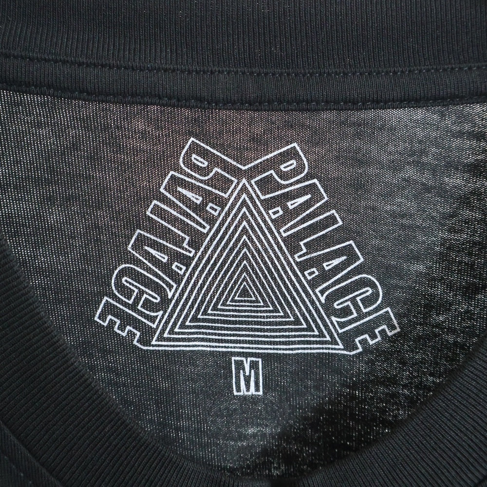 Palace Skateboards(パレススケートボーズ) ピサの斜塔 フロントロゴ 長袖Tシャツカットソー ブラック