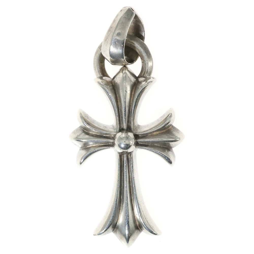 CHROME HEARTS(クロムハーツ) CH CRS SML W/BALE Wベイル スモールCHクロス ペンダントトップ シルバー BCA218