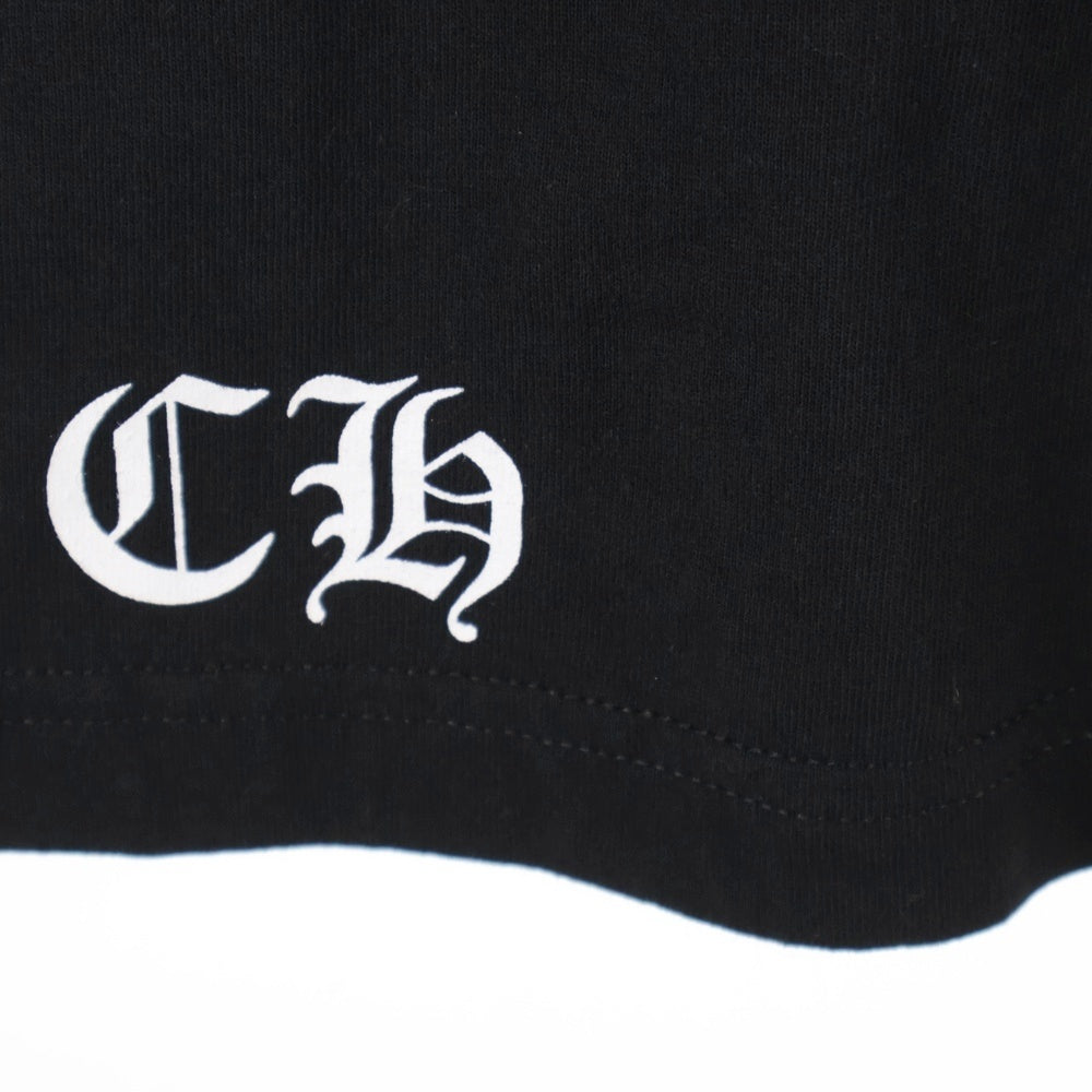CHROME HEARTS(クロムハーツ) OLD Honolulu CH PLS L/S TEE ホノルル限定 バッグCHプラス ロングスリーブ 長袖Tシャツ ロンT ブラック