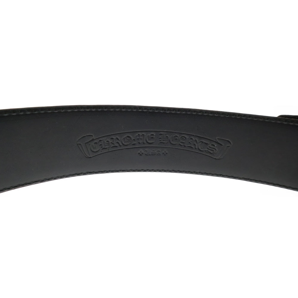CHROME HEARTS(クロムハーツ) BLT CLT ROLLER 3PC 1.5inch 3PCケルティックローラー レザーベルト ブラック