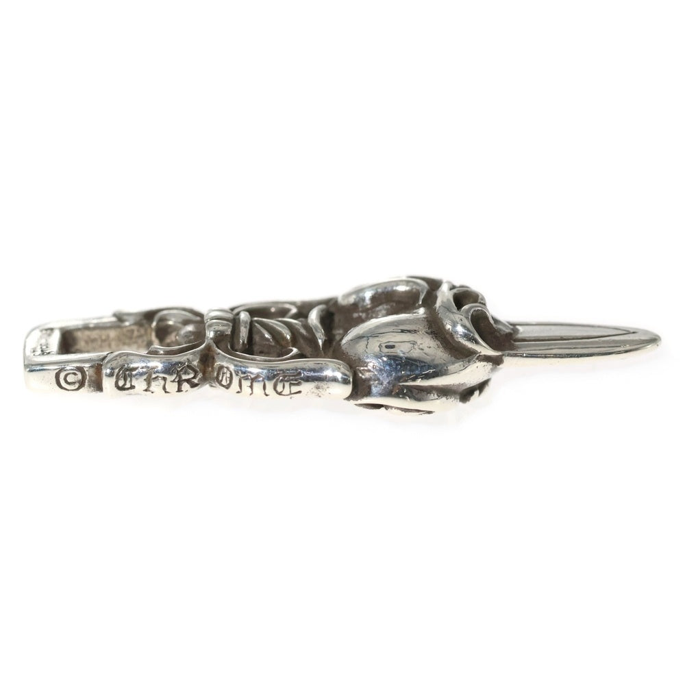 CHROME HEARTS(クロムハーツ) DAGGER HEART ダガーハート ペンダントトップ シルバー BCA243