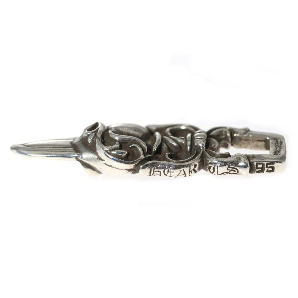 CHROME HEARTS(クロムハーツ) DAGGER HEART ダガーハート ペンダントトップ シルバー BCA243
