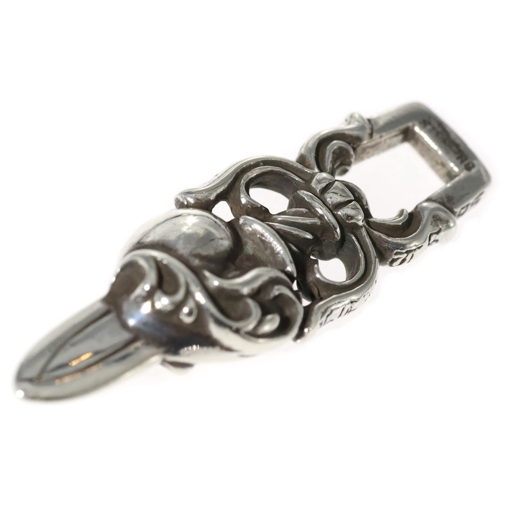 CHROME HEARTS(クロムハーツ) DAGGER HEART ダガーハート ペンダントトップ シルバー BCA243