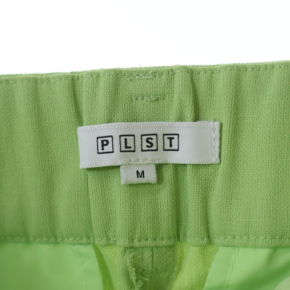 NO BRAND(ノーブランド) PLST スティックパンツ ライトグリーン 123206017