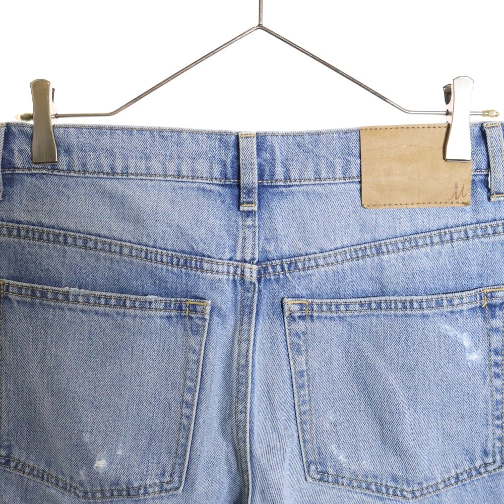 NO BRAND(ノーブランド) Mila Owen ルーズフィットワイドバギーデニムパンツ インディゴ 09WFP241935